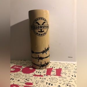 Custom Designed Yellowstone Tumbler